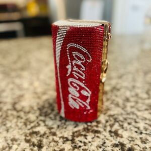 Coca Cola Red Crystal Clutch